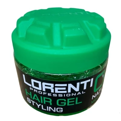 Abbildung von LORENTI TOKYO &amp; SEOUL Barber hair Styling Gel 02 Natural Shine Mega Hold 300ml Haargel Herren Starker Halt Kein Verkleben und ohne Rückstände Alkohol Frei wet look