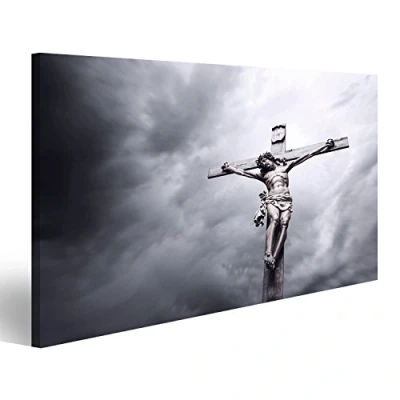 Abbildung von islandburner Bild auf Leinwand Kreuzigung Von Jesus Christus Bilder Wandbilder Poster