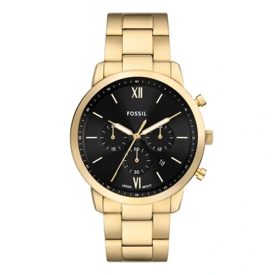 Abbildung von Fossil Herren Analog Quarz Uhr mit Edelstahl Armband FS6093