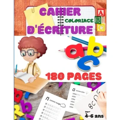 Abbildung von Cahier D&#039;écriture et D&#039;apprentissage pour Les enfants de 4 à 6 ans: Livre coloriage 5 ans