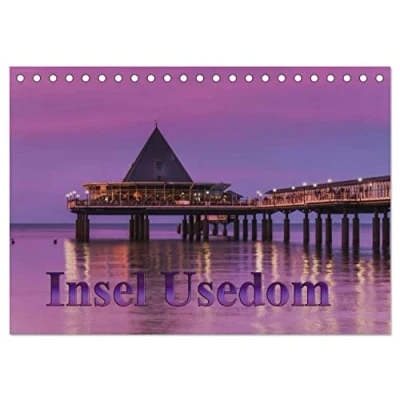 Abbildung von Insel Usedom (Tischkalender 2025 DIN A5 quer), CALVENDO Monatskalender