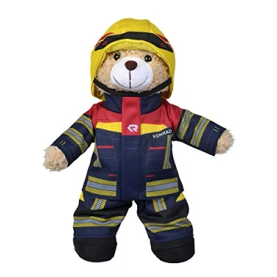 Abbildung von SIMBA Plüschfigur Plüsch Stofftier Rosenbauer Feuerwehr Plüschbär 30cm 108101001