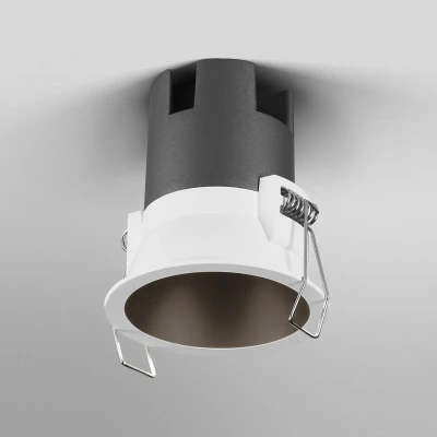 Abbildung von LEDVANCE Twist Einbauspot Ø7cm 830 weiß/schwarz