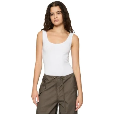 Abbildung von Urban Classics TANK 2PACK Top, Damen, Größe: Large, white