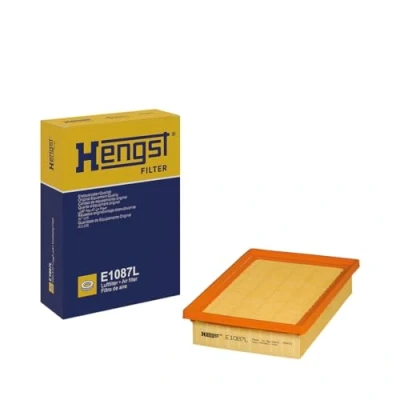 Abbildung von HENGST FILTER E1087L Luftfilter 50 172 242 Filtereinsatz CHEVROLET: Aveo Schrägheck, Limousine