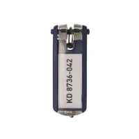 Abbildung von DURABLE Schlüsselanhänger KEY CLIP dunkelblau 6 Stück