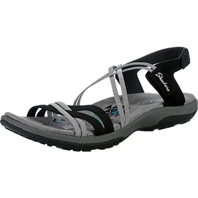 Abbildung von Skechers Riemensandalette, Damen, Größe: 40, Schwarz Schuhe