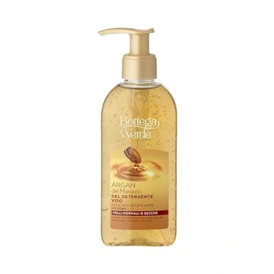 Abbildung von Bottega Verde, Marokkanisches Argan Gesichtsreinigungsgel sanftes Seidigen mit (200 ml) normale bis trockene Haut