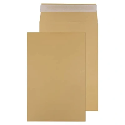 Abbildung von Blake Purely Packaging 11101 FAlten Versandtasche Haftklebung Manila 381 x 254 25 mm 140g/m² 125 Stück