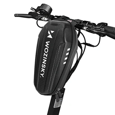 Abbildung von Wozinsky Fahrradtasche wasserdichte Scooter Lenkertasche 3l Schwarz (1 tlg)