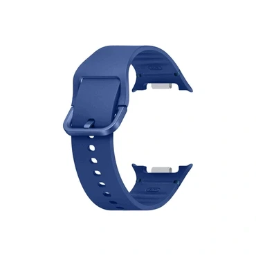 Abbildung von Original Watch8 Sportarmband für das Galaxy Watch 8 S/M Navy Armband Silikon Samsung Sport Band Dunkelblau