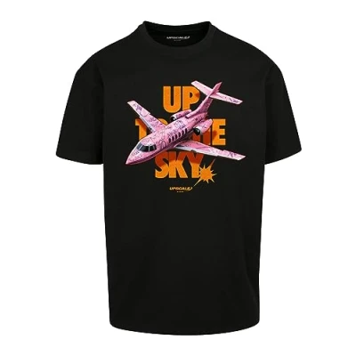 Abbildung von Mister Tee Unisex MT2737 Up to The Sky Oversize T Shirt, Black, XXL