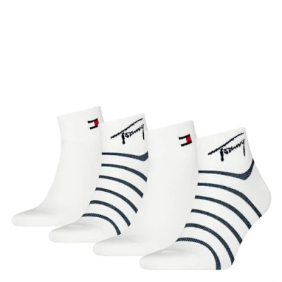 Abbildung von Tommy Hilfiger Socken TH UNI TJ QUARTER 4P BRETON ECOM (4 Paar)