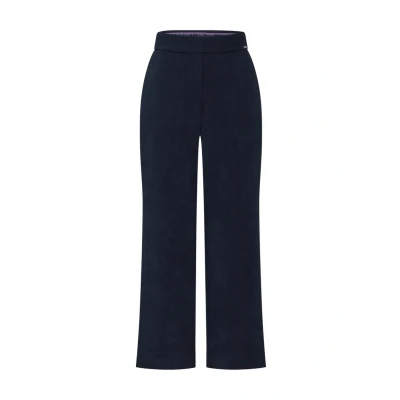 Abbildung von Cecil IM Loose FIT Stoffhose, Damen, Größe: Lx28, Blau