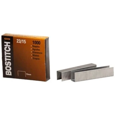 Abbildung von Bostitch 23 15 1M Heftklammern für HD 12F/HD 23L17/B310HDS Größe 12 x mm, Menge 1000 Stück