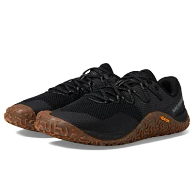 Abbildung von Merrell Damen Trail Glove 7 Sneaker, Schwarz/Gummi, 9, 40 EU