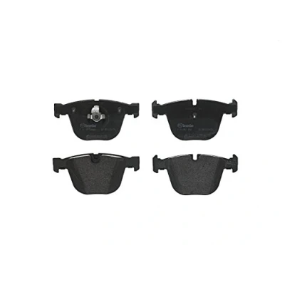 Abbildung von BREMBO P 06 050 Bremsbelagsatz für Verschleißwarnanzeiger vorbereitet mit Kolbenclip ohne Zubehör BMW: X5, X6