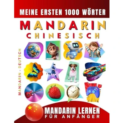 Abbildung von Mandarin Chinesisch lernen für Anfänger, meine ersten 1000 Wörter: Zweisprachiges Deutsch Lernbuch Kinder und Erwachsene
