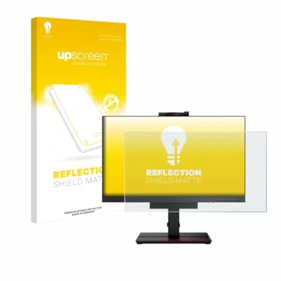 Abbildung von upscreen Entspiegelungs Schutzfolie für Lenovo ThinkCentre Tiny In One 22 Gen 5 Displayschutz Folie Matt [Anti Reflex, Anti Fingerprint]