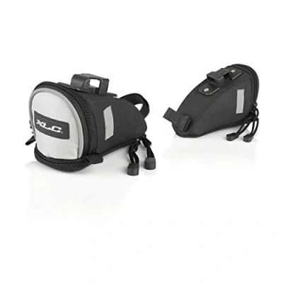 Abbildung von XLC Unisex Erwachsene Satteltasche Traveller BA S73, Schwarz Grau, 180x130x200