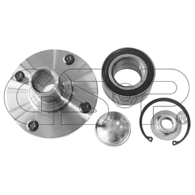 Abbildung von GSP 9425004K Radlagersatz Vorderachse links, rechts 131,2mm FORD: Focus Mk1 Schrägheck, Kombi, KA Schrägheck