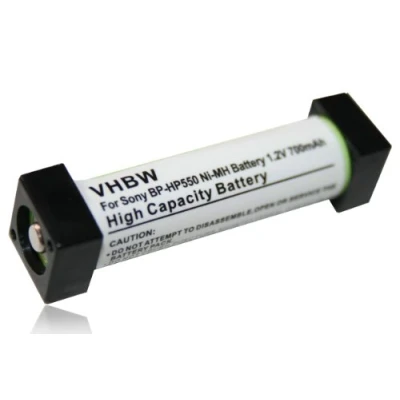 Abbildung von vhbw Akku kompatibel mit Sony MDR RF820R, RF850R Wireless Headset Kopfhörer (700mAh, 1,2V, NiMH)