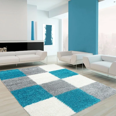 Abbildung von Ayyildiz Teppiche Hochflor Teppich &quot;Life Shaggy 1501&quot;, rechteckig, Wohnzimmer