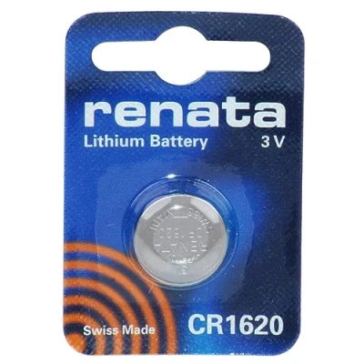 Abbildung von RENATA Lithium Knopfzelle CR1620 Blisterverpackung