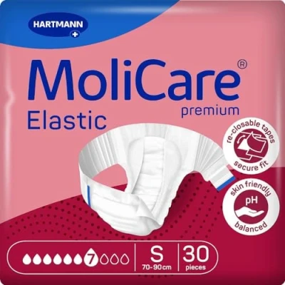 Abbildung von Molicare Premium Elastic Slip 7 Tropfen Größe s