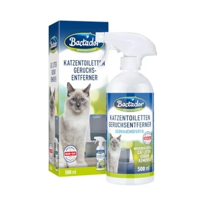 Abbildung von Bactador Katzentoiletten Geruchsentferner Spray 500ml Flüssigreiniger