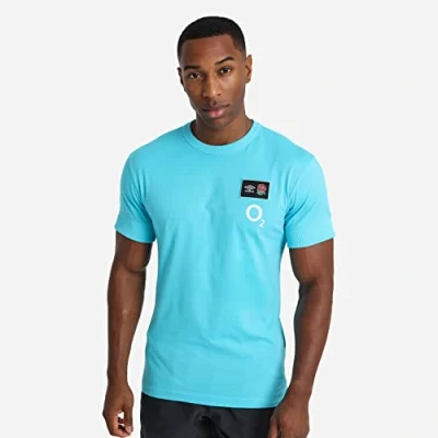 Abbildung von UMBRO Männlich England CVC Tee (O2) T Shirt, Bachelor Button, M
