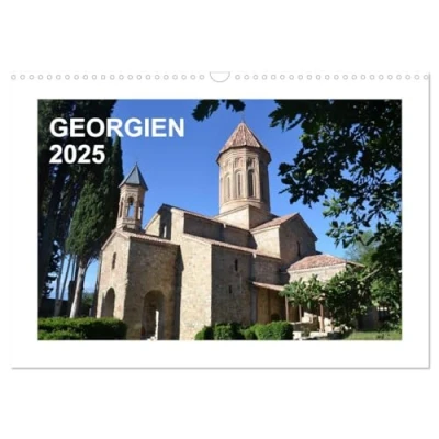 Abbildung von GEORGIEN 2025 (Wandkalender DIN A3 quer), CALVENDO Monatskalender