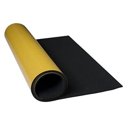 Abbildung von EPDM Zellkautschuk 3mm Stärke 0,5mx1m einseitig selbstklebend schwarz