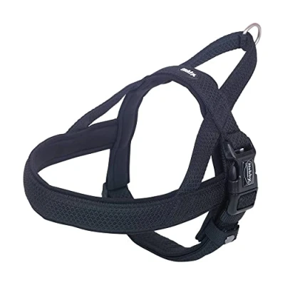 Abbildung von Nobby Norwegergeschirr Mesh Preno, schwarz, L: 75 98 cm + 62 cm, B: 40/45 mm, 1 Stück