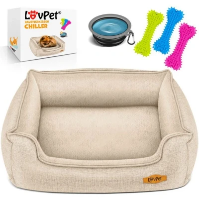 Abbildung von Lovpet Tierbett, Hundebett Hundekissen Hundekorb Chiller