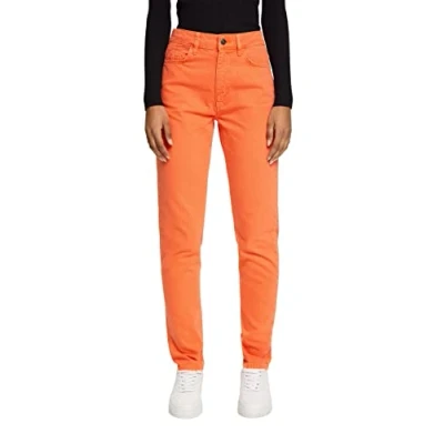 Abbildung von ESPRIT Damen 013EE1B319 Hose, 635/ORANGE RED, 33/32