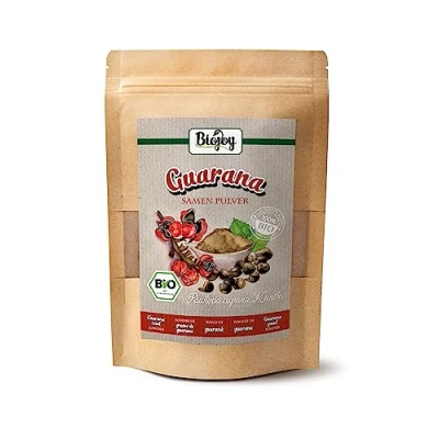 Abbildung von Biojoy BIO Guarana Pulver (250 g), natürlich und ohne Zusätze, Tee (Paullinia cupana Kunth.)