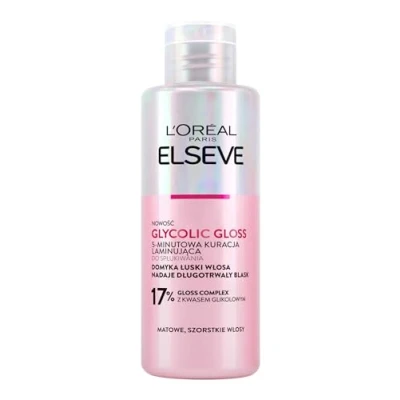 Abbildung von Elseve Glycolic Gloss 5 Minuten Spülung Laminierung 200Ml