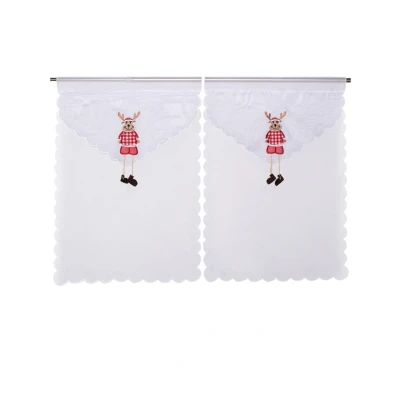 Abbildung von HOME WOHNIDEEN Vorhang &quot;ELG&quot;, (2 St.), Fensterbilder Voile