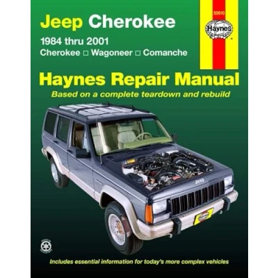 Abbildung von Jeep Cherokee: 1984 thru 2001 Cherokee Wagoneer Comanche (Haynes Repair Manual)