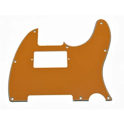Abbildung von kaish Tele Humbucker Gitarre Pickguard orange 3 lagig für uns/mexikanischen Telecaster