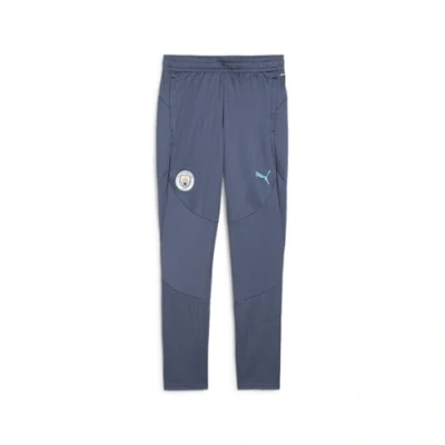 Abbildung von Puma Manchester CITY FC Training Pants JR Unisex Vereinsmannschaften für Kinder, Größe: 140, Inky blue/magic blue