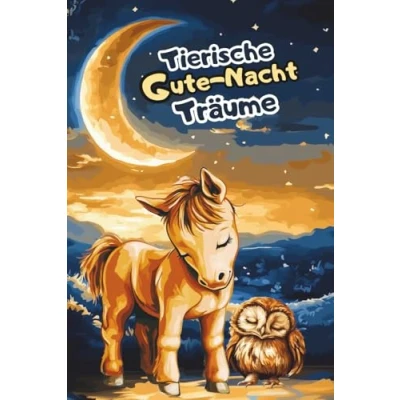 Abbildung von Tierische Gute Nacht Träume Liebevolle 3 bis 5 Minuten Geschichten: Ein wundervolles Vorlesebuch für Jungen und Mädchen im Alter von 0 Jahren