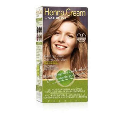 Abbildung von Naturtint Haarfarbe Henna Cream 7.3 Gold Blond