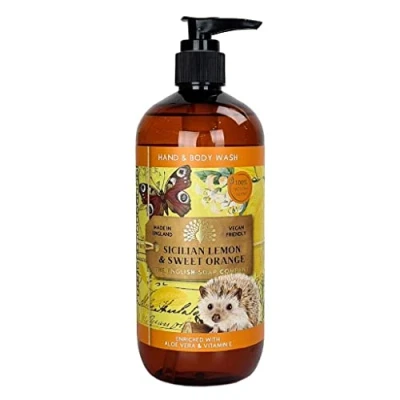 Abbildung von The English Soap Company, SICILIAN LEMON &amp; SWEET ORANGE, Hand Body Wash 500 ml