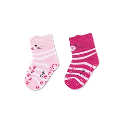 Abbildung von Sterntaler® Feinsöckchen Erstlingssocken uni, 3er Pack (3 Paar, Kindersocken, aus Baumwolle für Kinder) Babysocken mit süßen Motiven, Kurzsocken Baby Vollplüsch