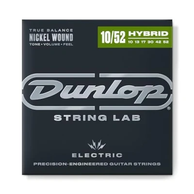 Abbildung von Saiten für E Gitarre Dunlop DEN1052 10 Leicht / Schwer 52 Nickel