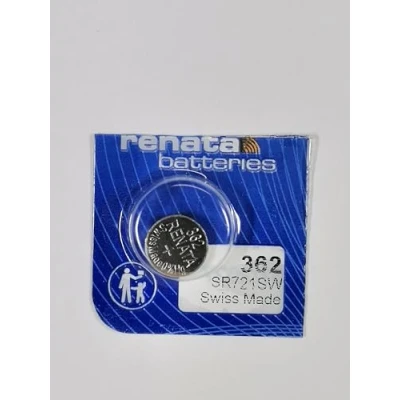 Abbildung von Renata 362 SR721SW Batterie (1,55 V, hergestellt in der Schweiz) silberfarben