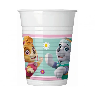 Abbildung von Cups Paw Patrol Skye und Everest 8 Stücke