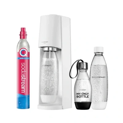 Abbildung von SodaStream Wassersprudler &quot;TERRA Vorteilspack&quot;, &amp;CO2 Zylinder,1L, 0,5 LKunststoff Flasche